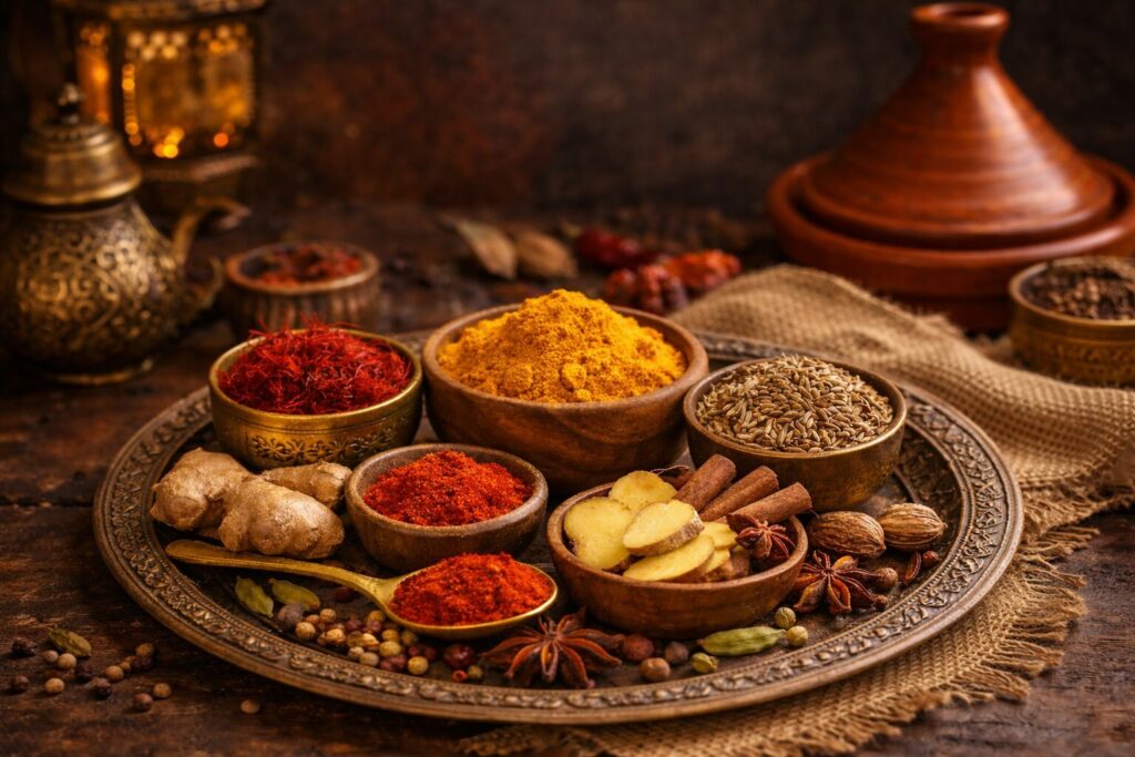 Die gesundheitlichen Vorteile marokkanischer Gewürze, die du kennen solltest